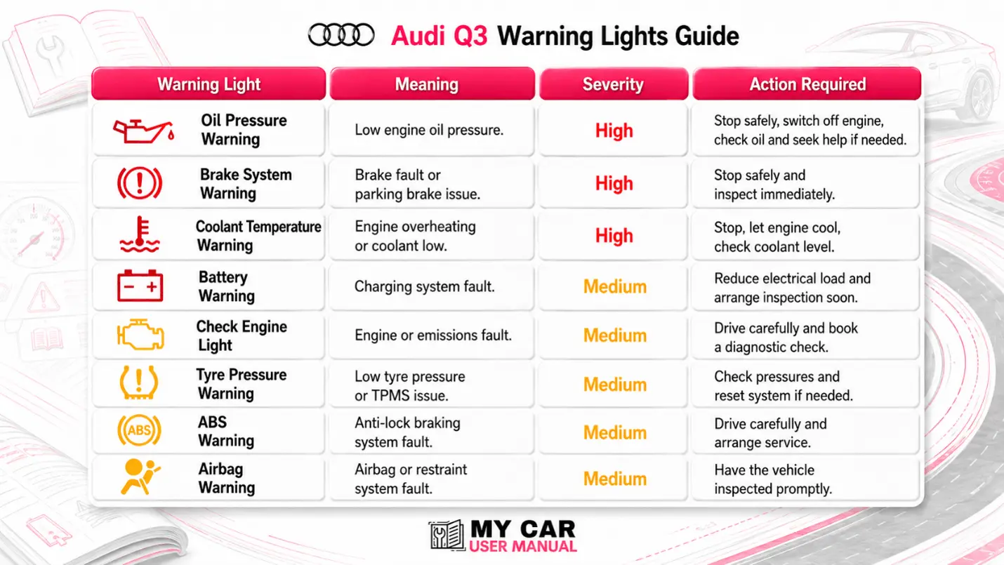 Audi Q3 Owner Manual PDFs Free Download And Online View Audi Q3 Owner Manual PDFs Free Download And Online View