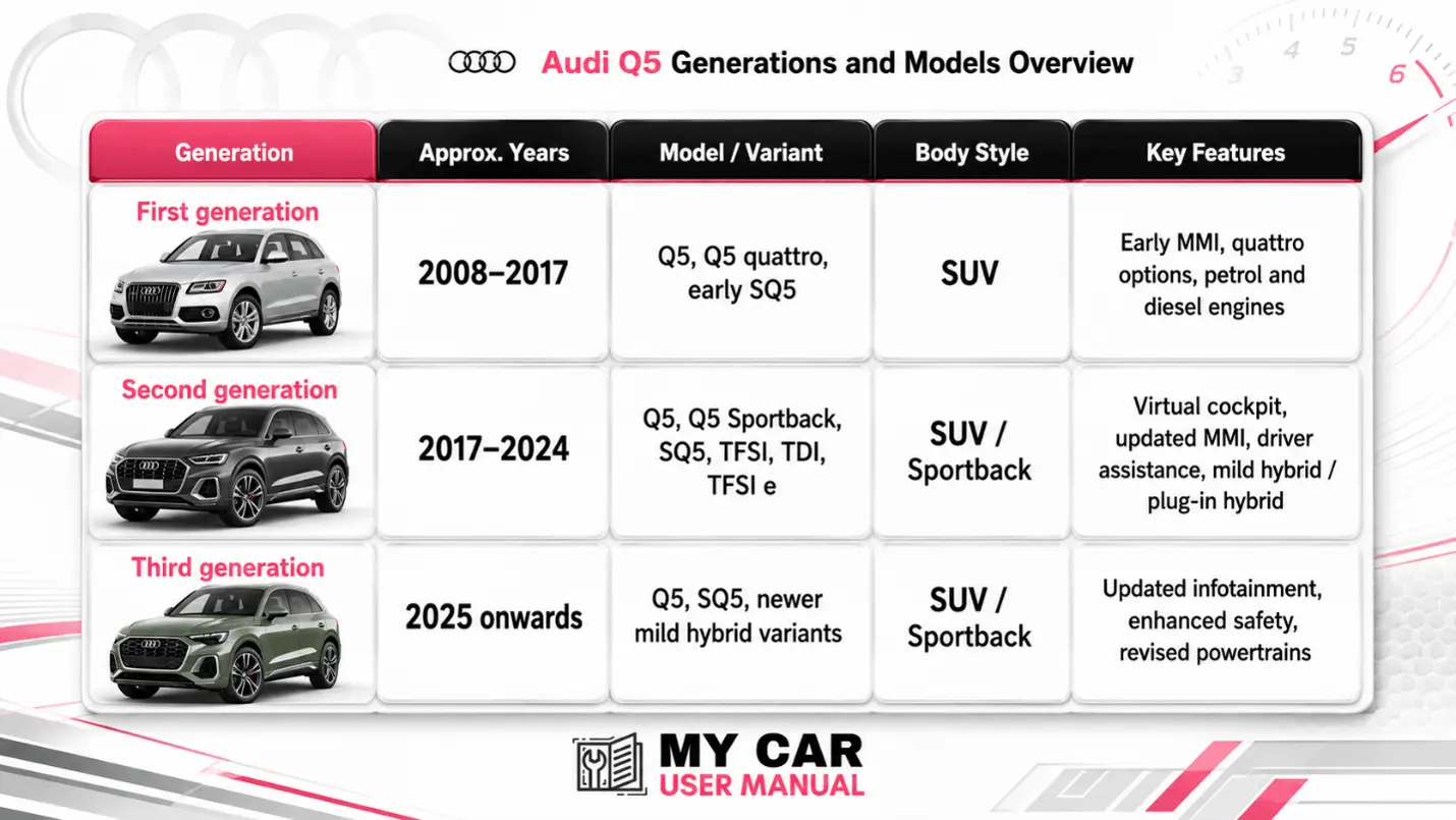 Audi Q5 Owner Manual PDF