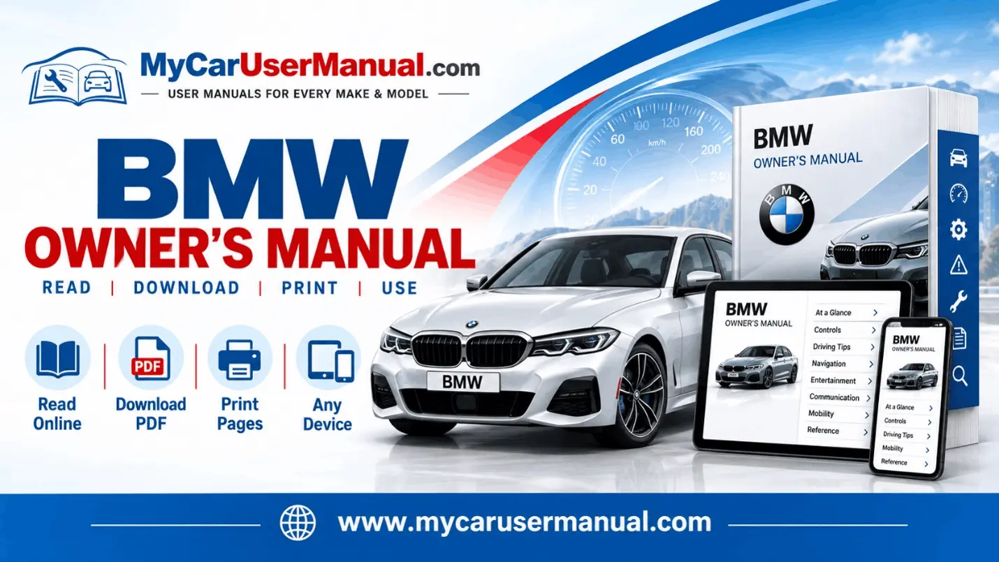 Bmw Owner Manual PDF