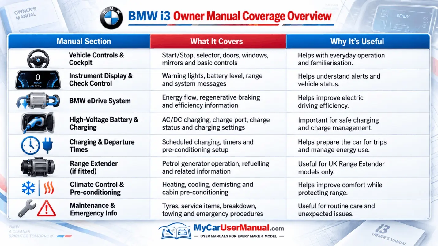 Bmw I3 Manual PDF
