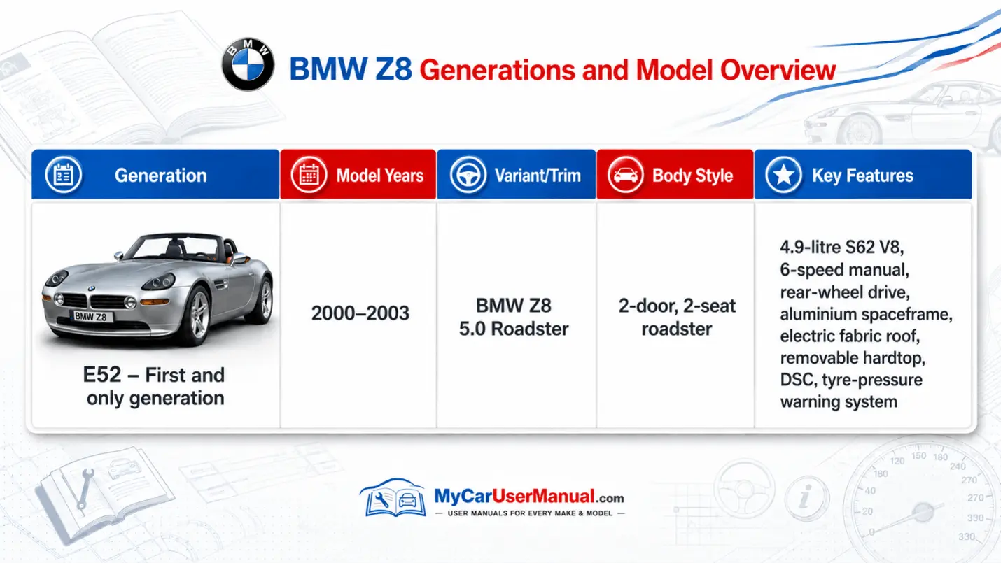 Bmw Z8 Owner Manual PDF