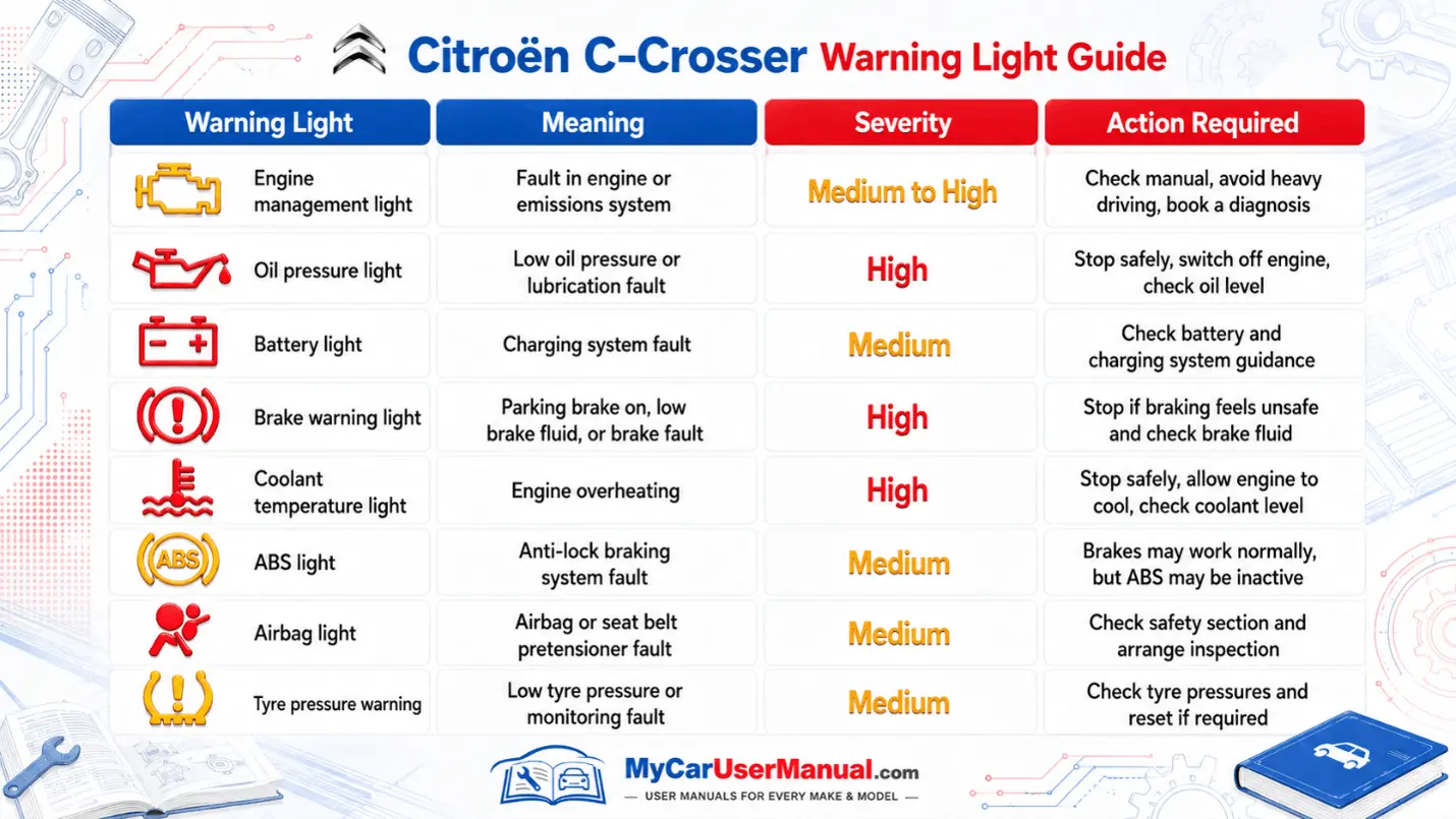 Citroen C-Crosser Manual PDF
