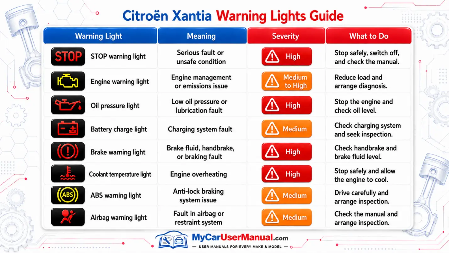 Citroen Xantia Manual PDF