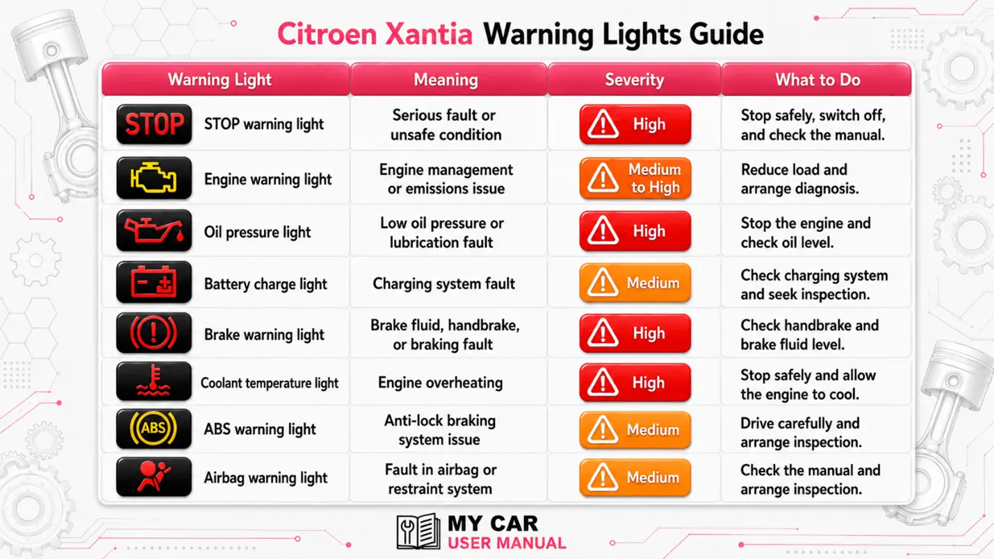 Citroen Xantia Manual PDF