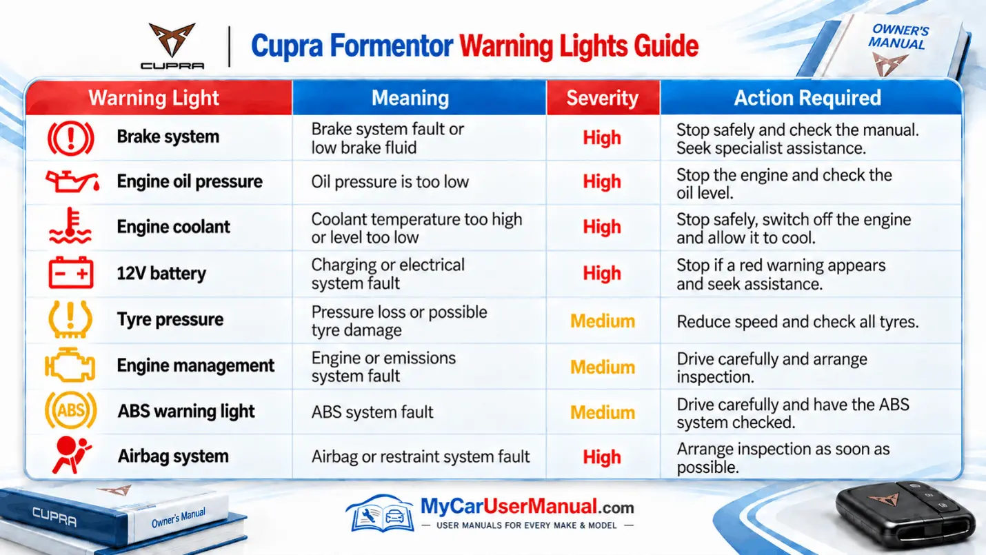 Cupra Formentor Manual PDF