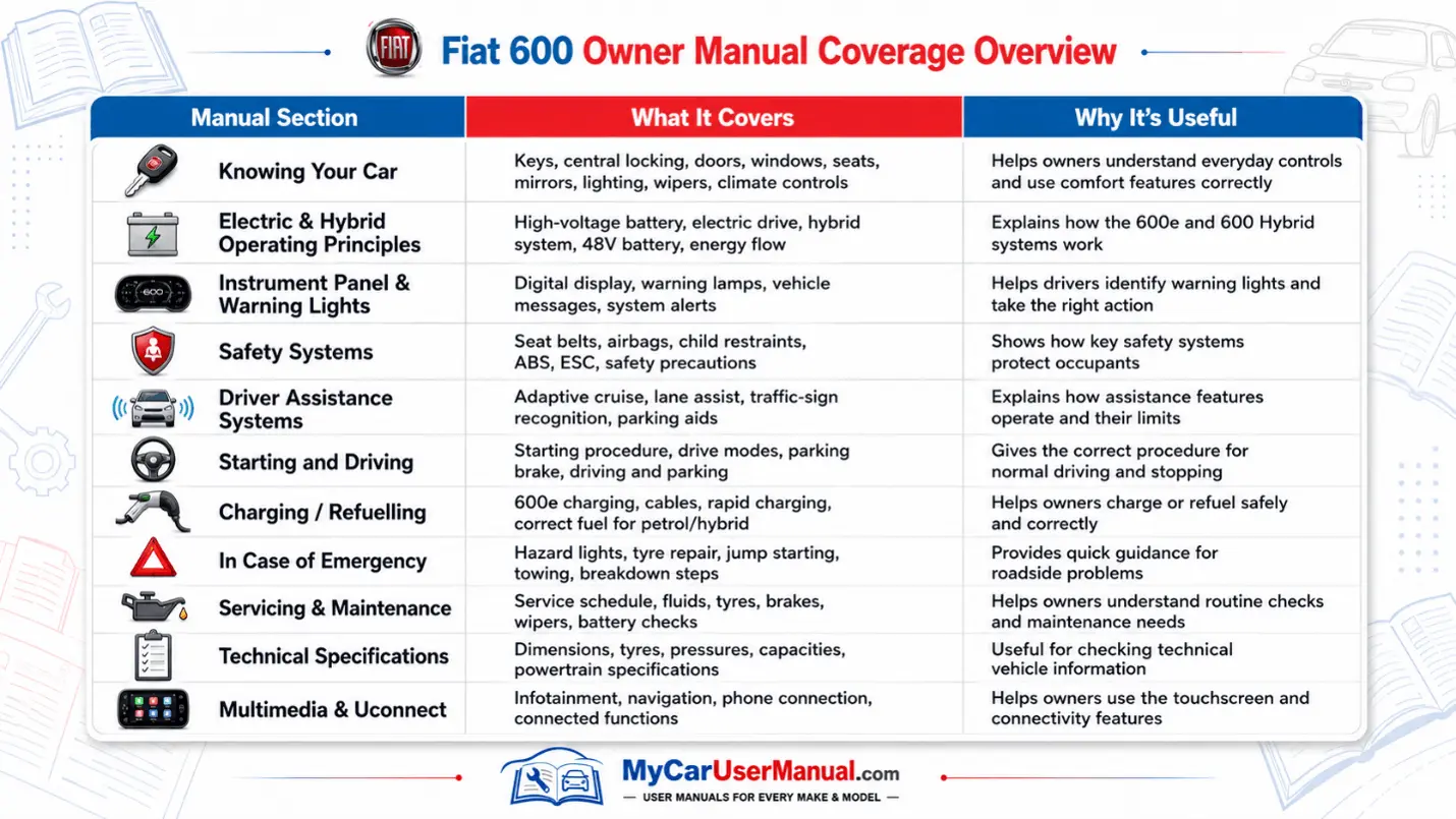 Fiat 600 Manual PDF