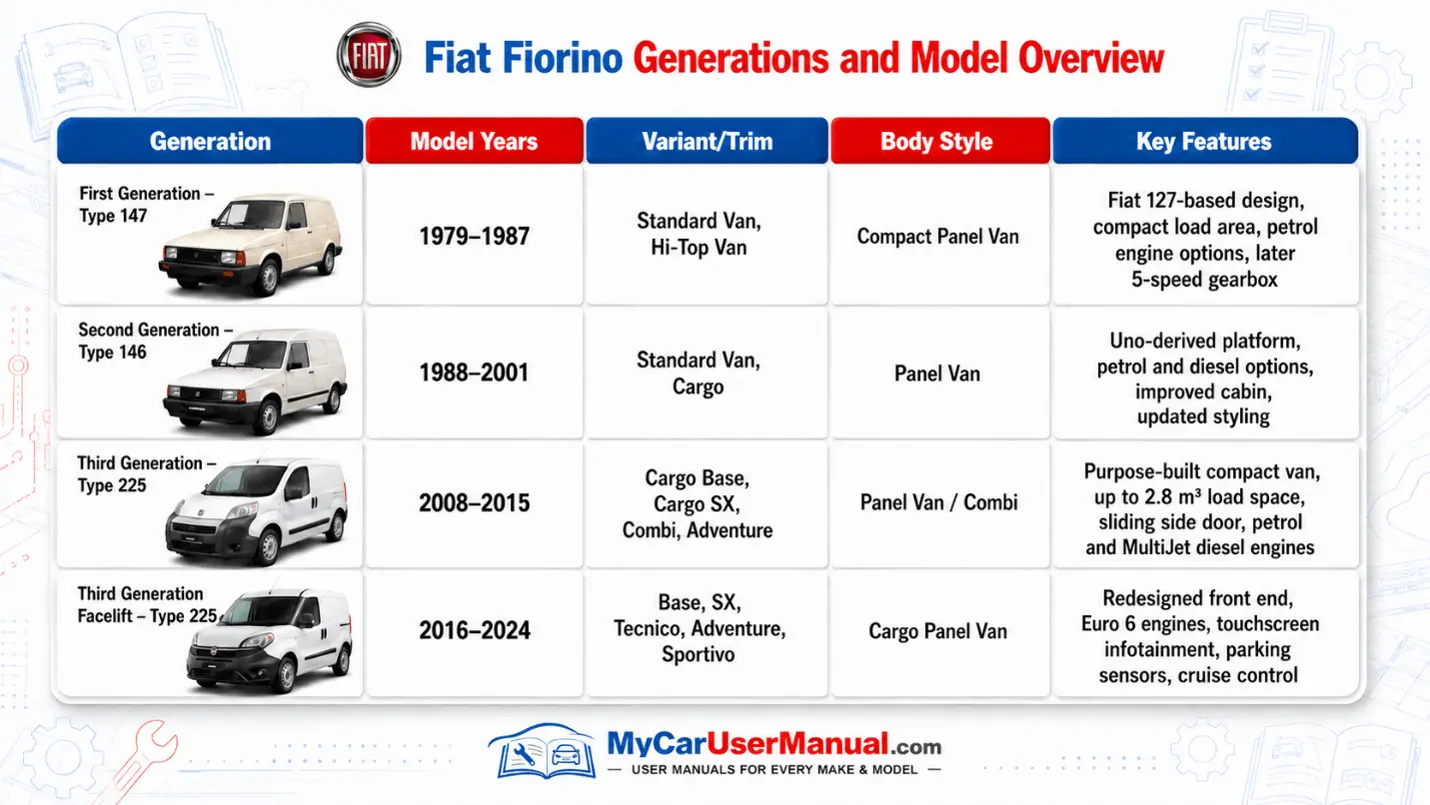 Fiat Fiorino Owner Manual PDF