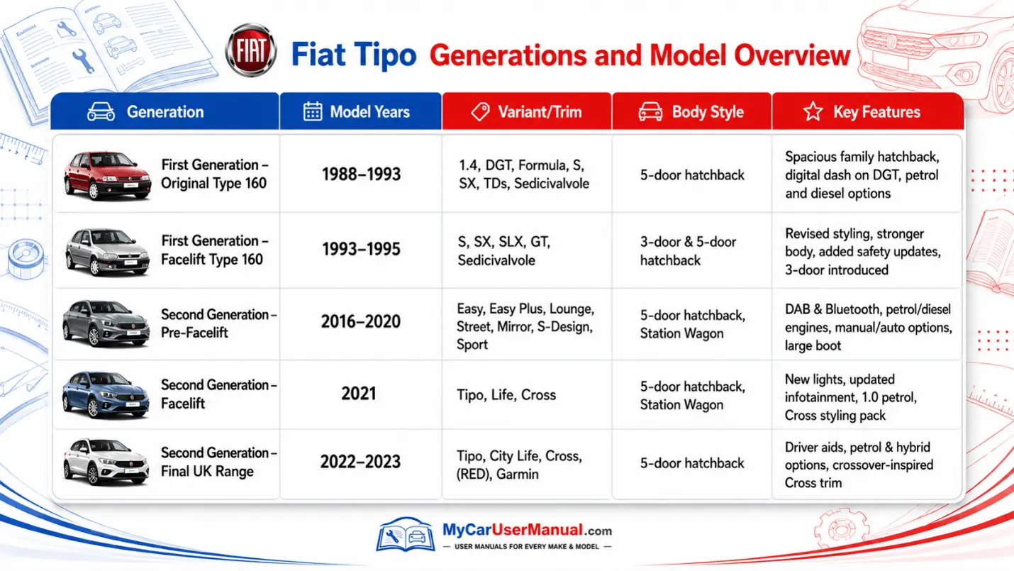 Fiat Tipo Owner Manual PDF