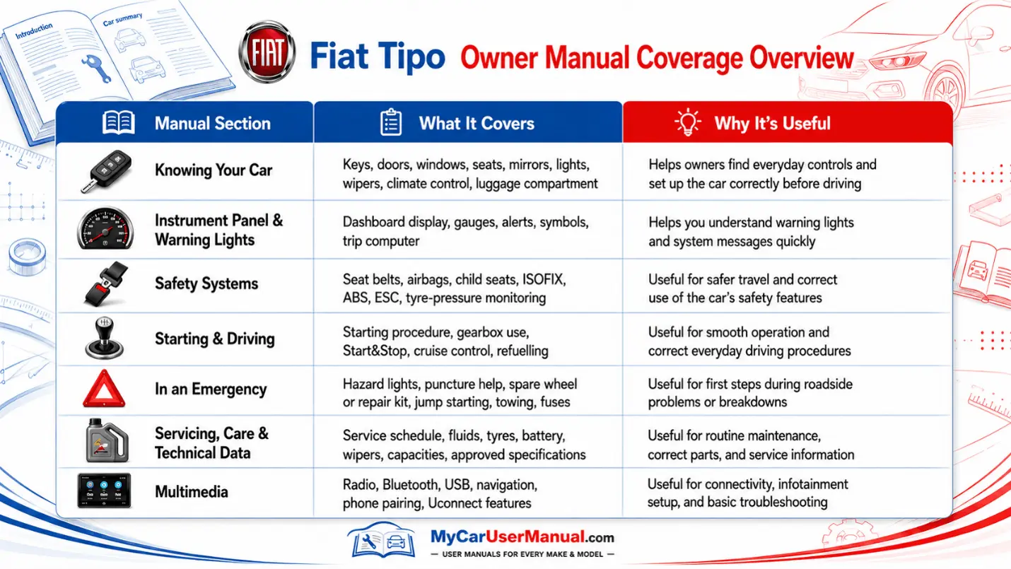 Fiat Tipo Manual PDF
