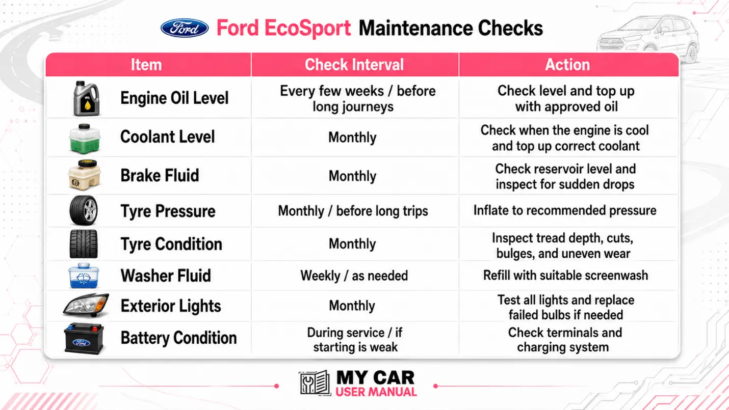 Ford EcoSport User Manual PDF
