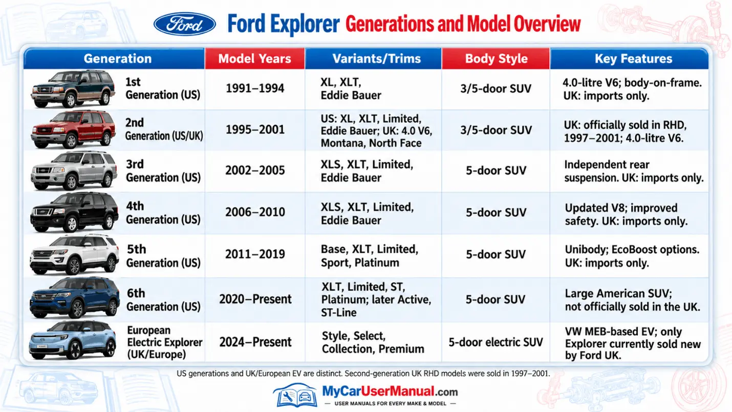 Ford Explorer Owner Manual PDF