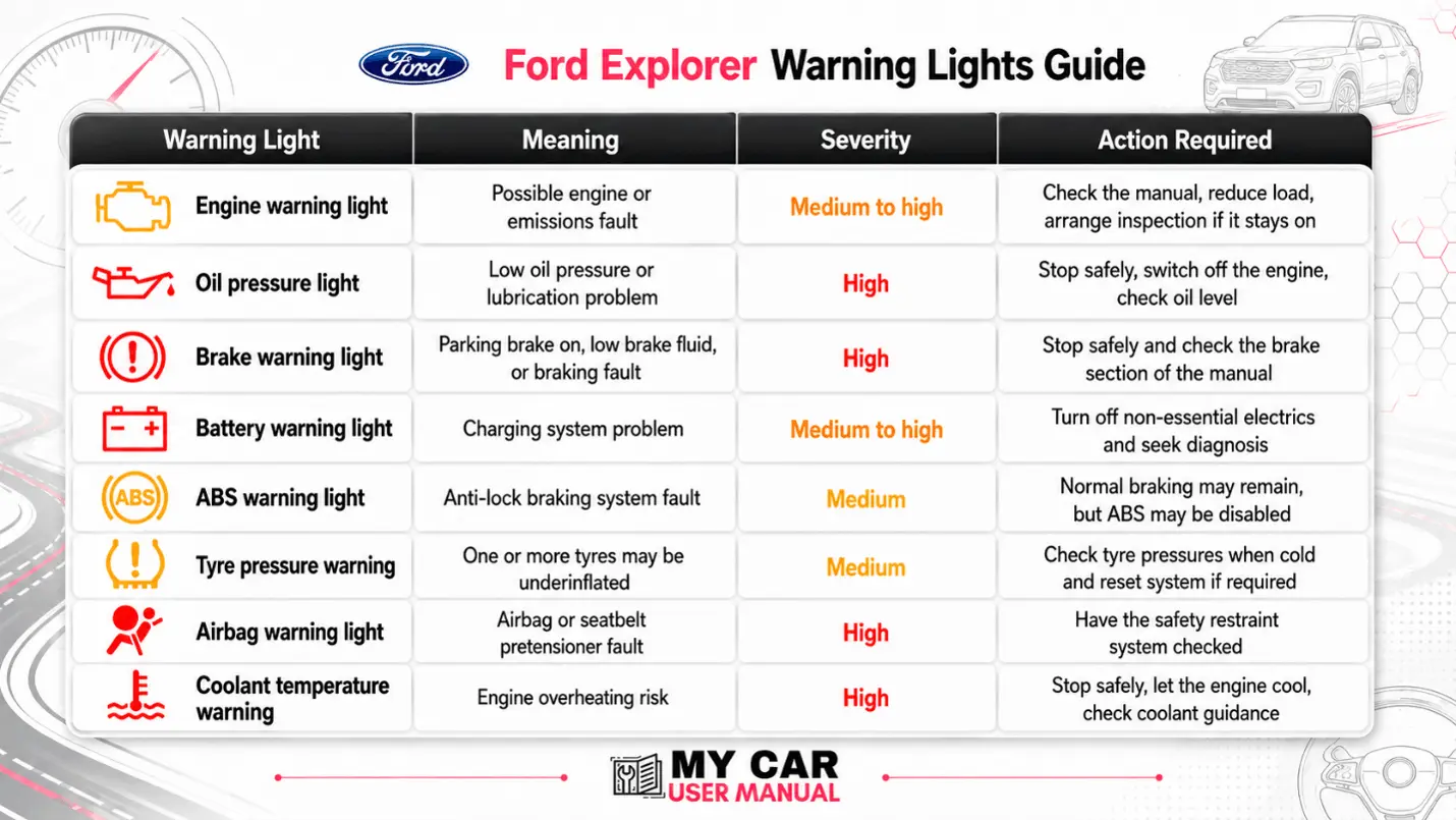 Ford Explorer Manual PDF