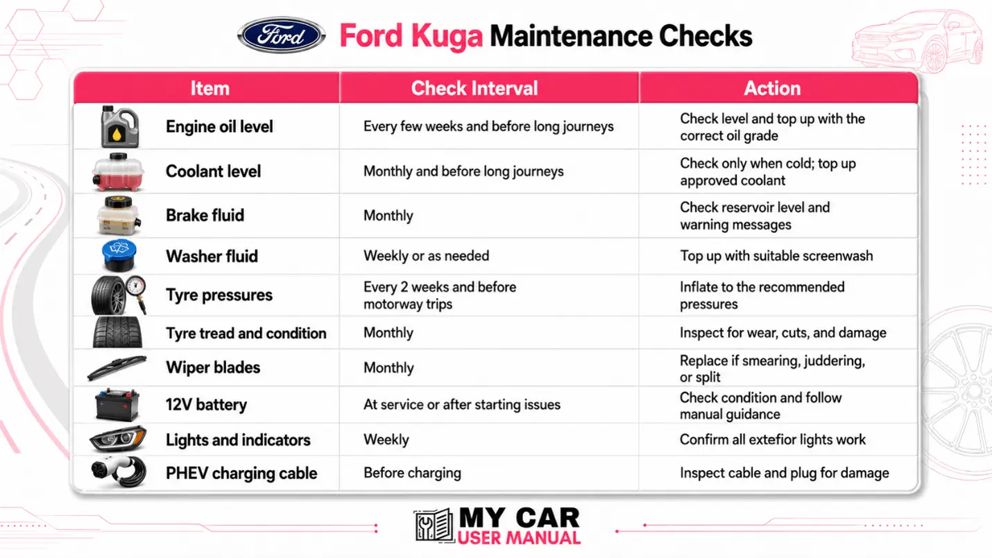 Ford Kuga User Manual PDF