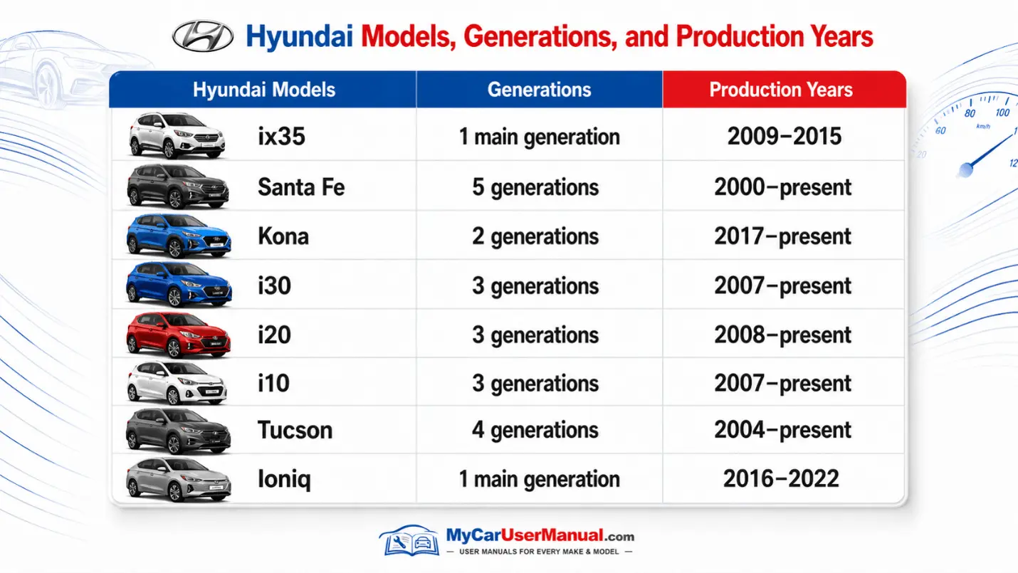 Hyundai Owner Manual PDF