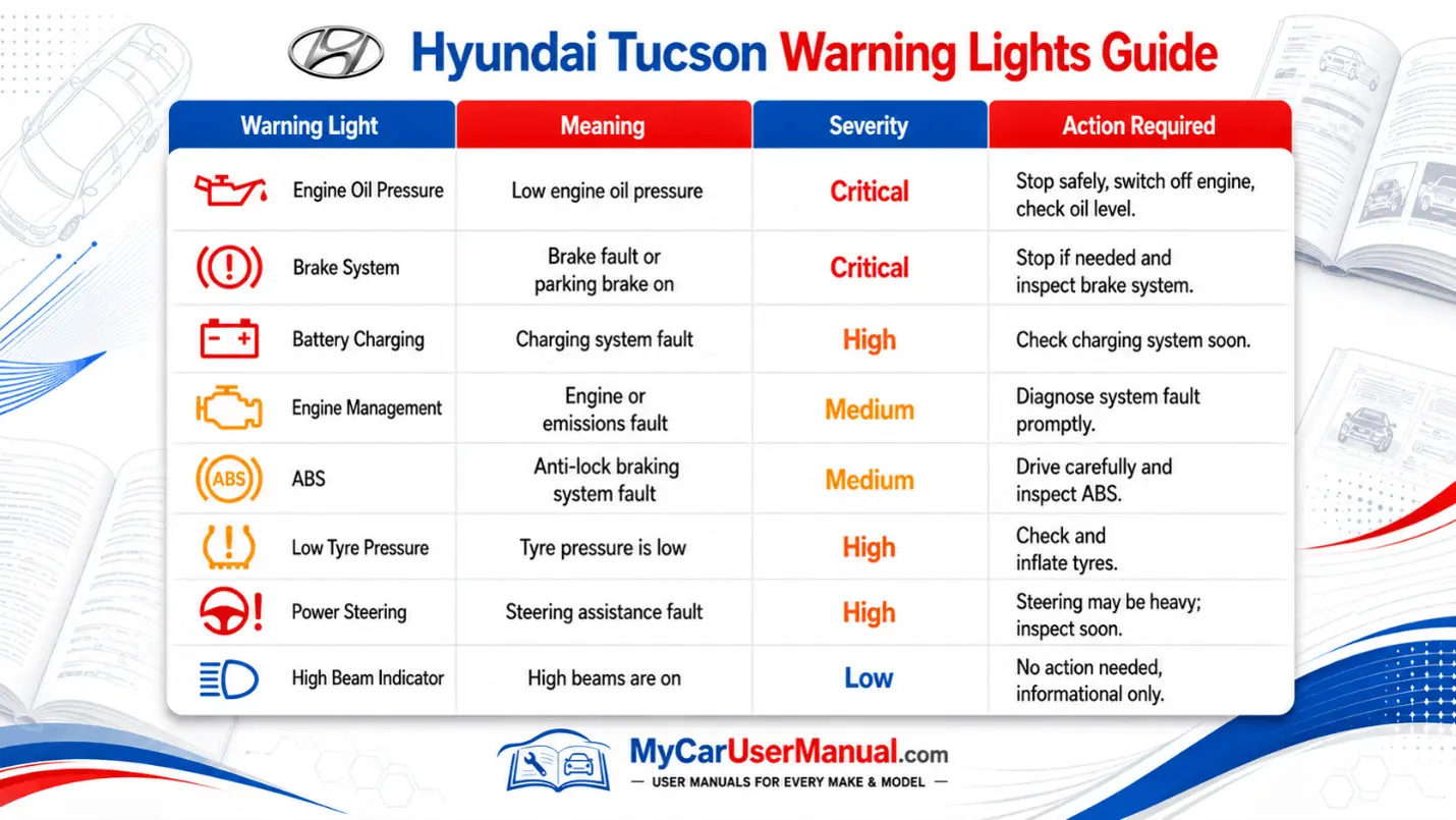 Hyundai Tucson Manual PDF
