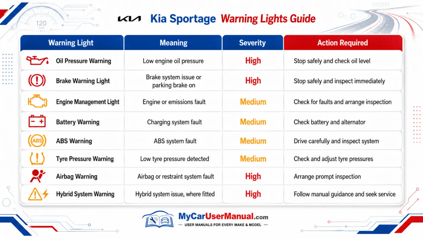 Kia Sportage Manual PDF