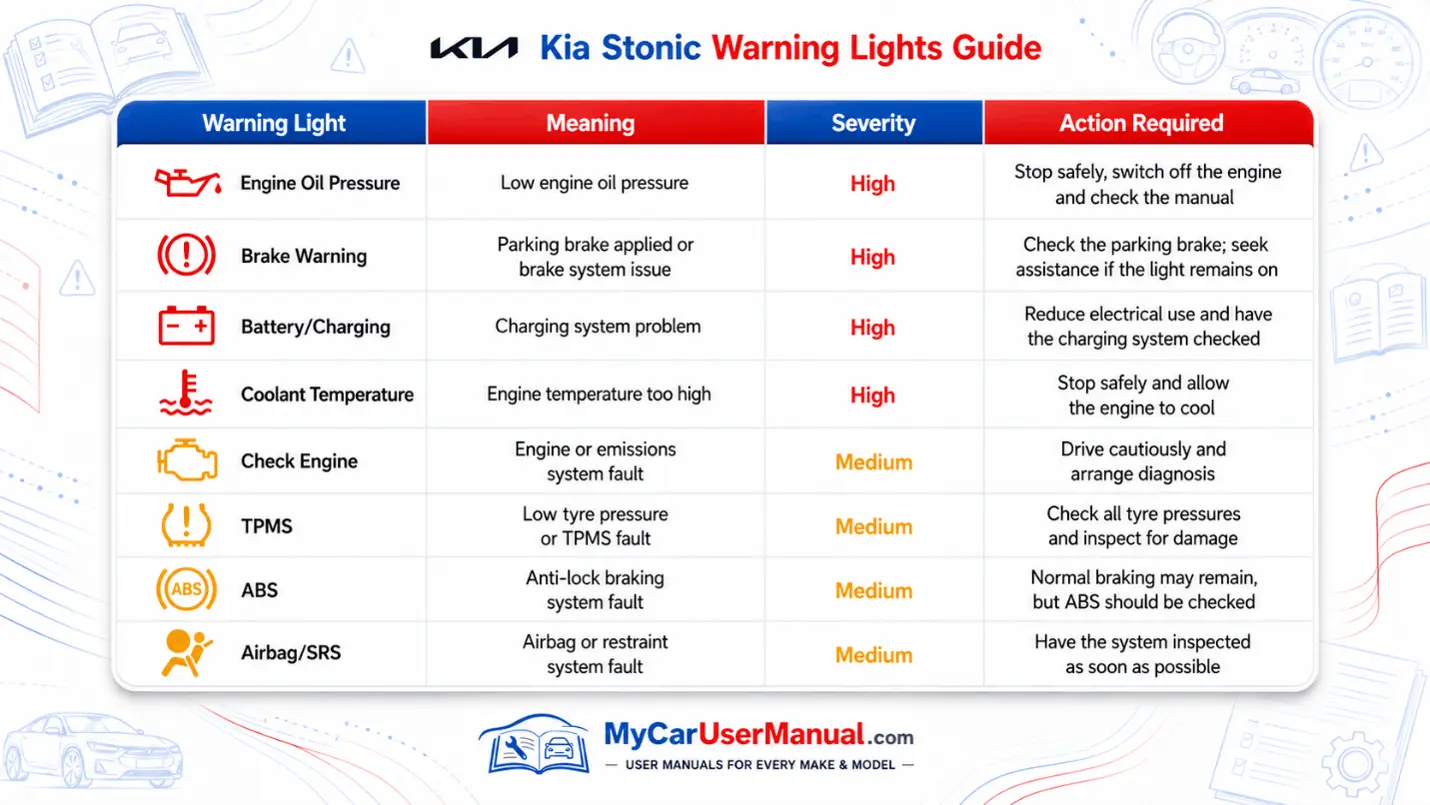 Kia Stonic Manual PDF