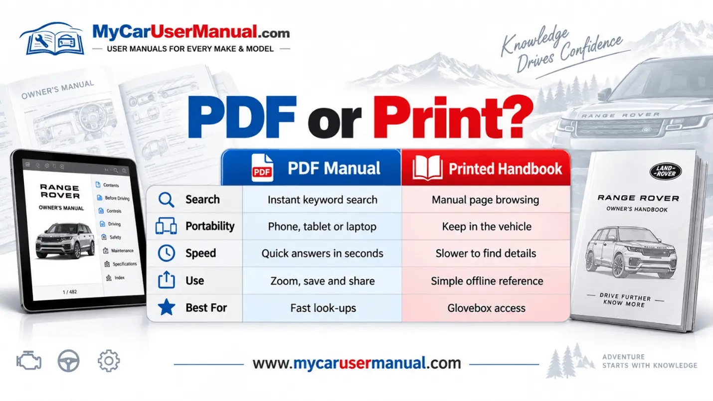 Land Rover Manual PDF