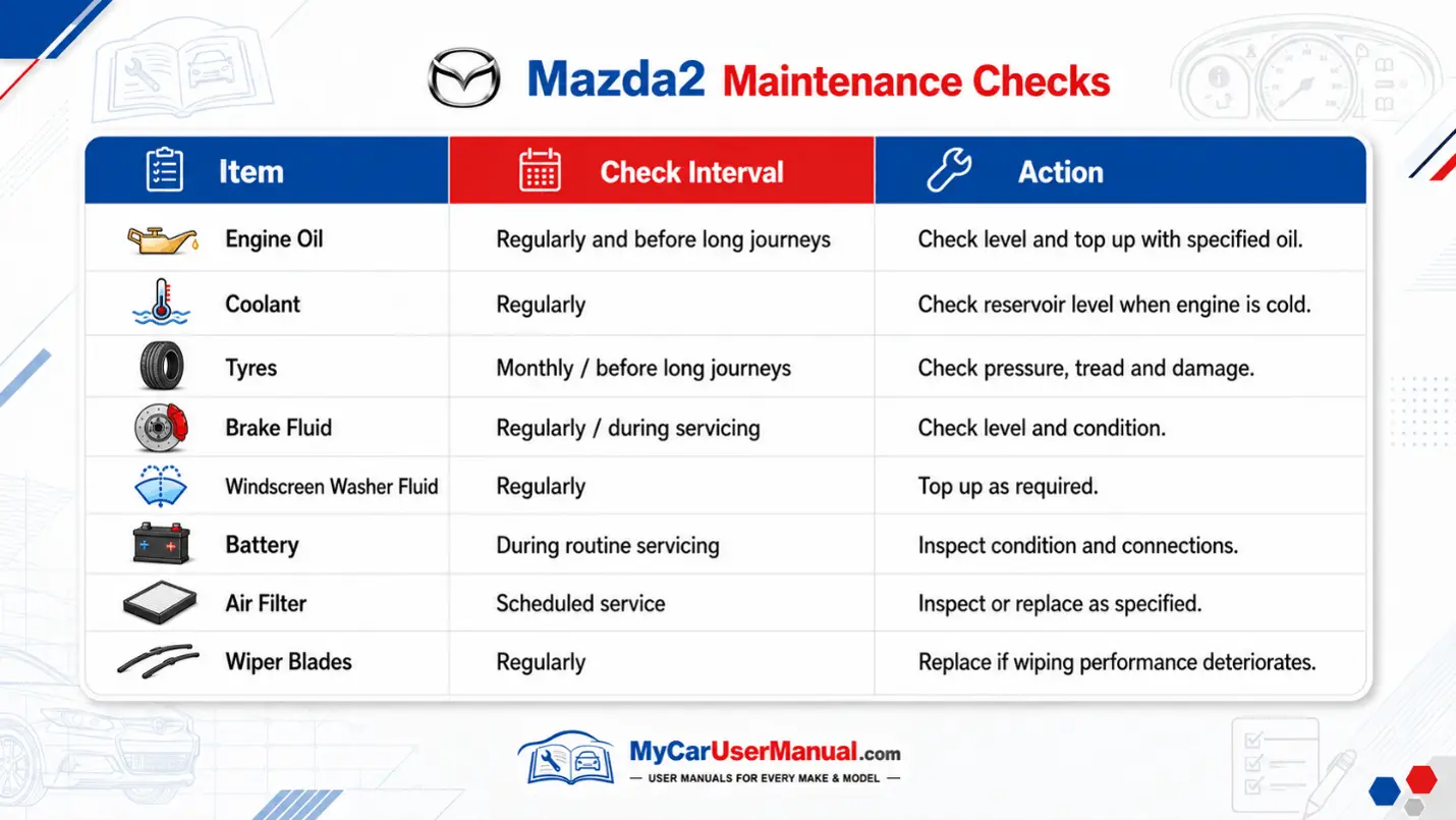 Mazda 2 User Manual PDF