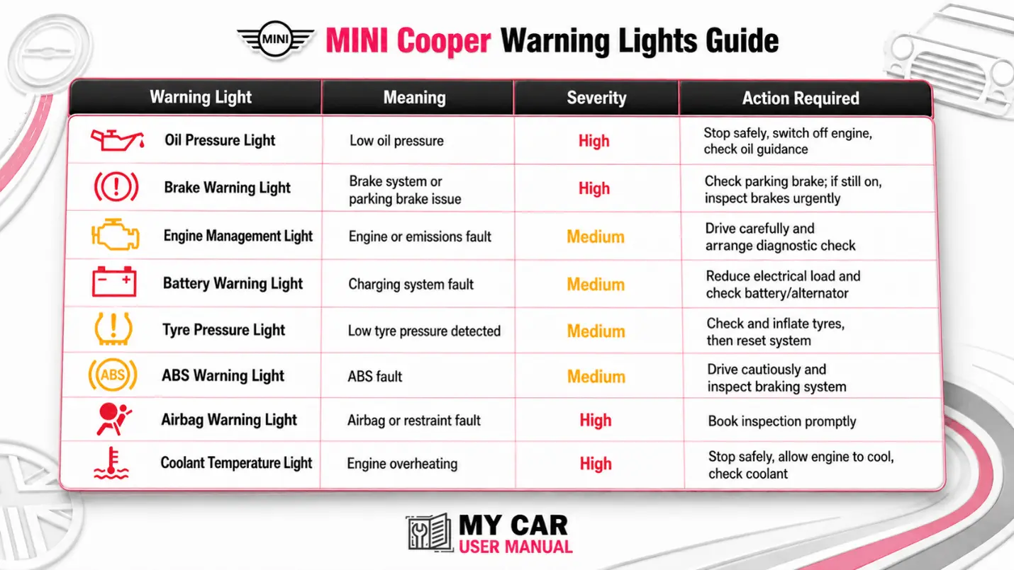 Mini Cooper Manual PDF