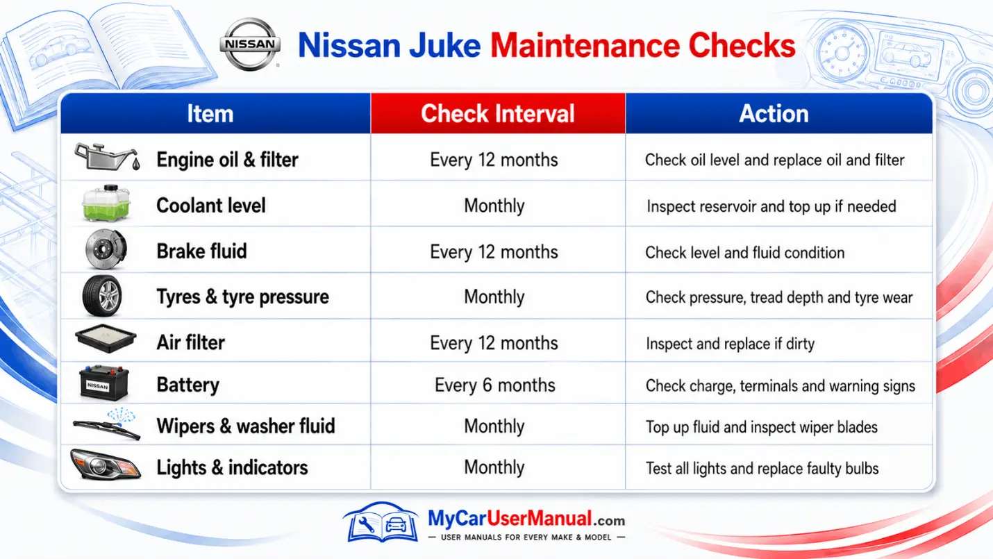 Nissan Juke User Manual PDF