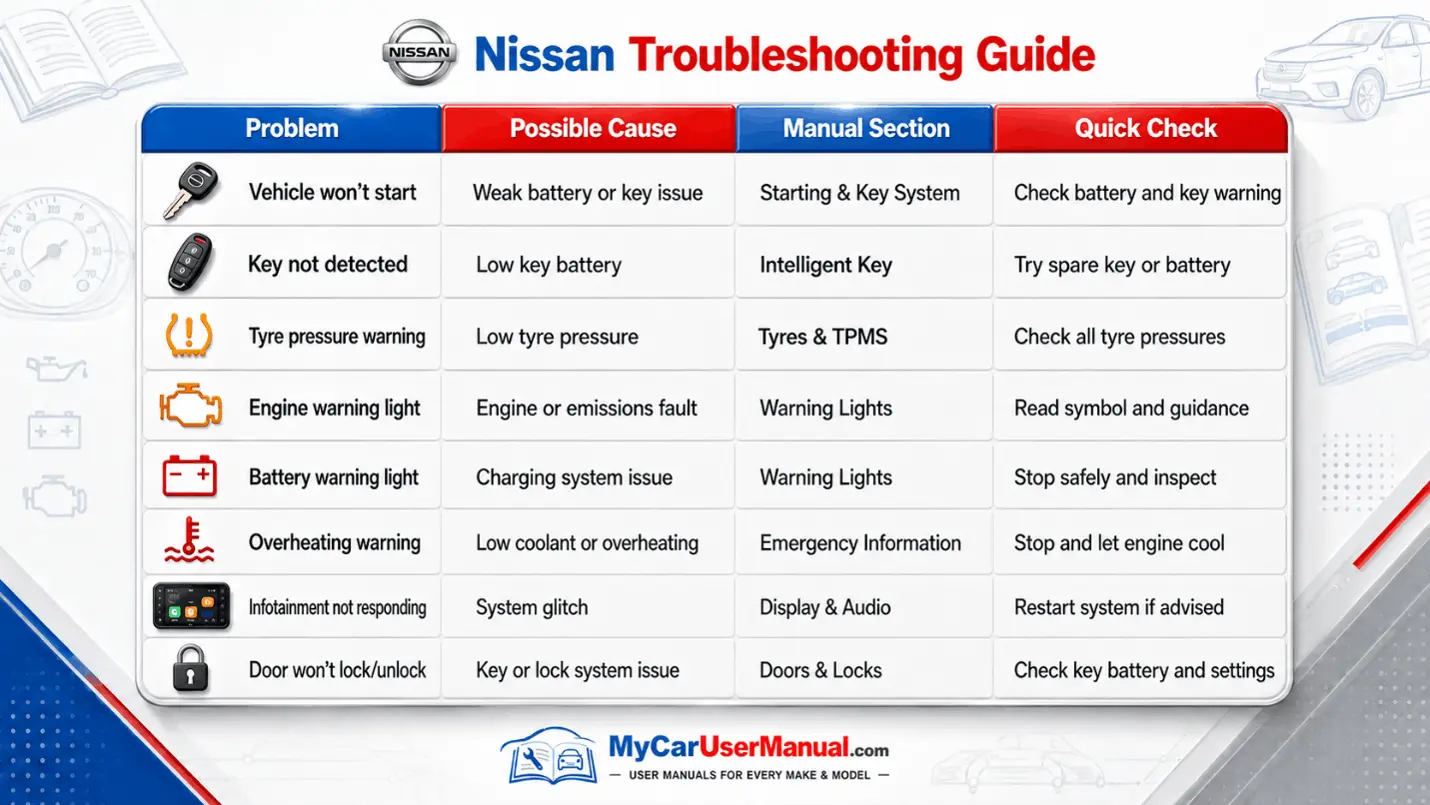 Nissan User Manual PDF