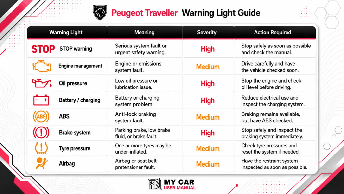 Peugeot Traveller Manual PDF