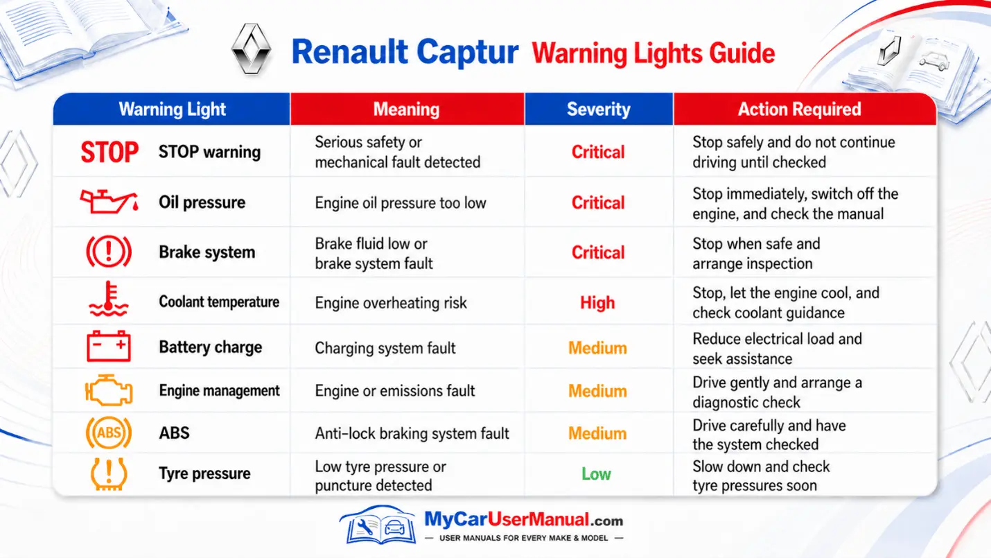Renault Captur User Manual PDF