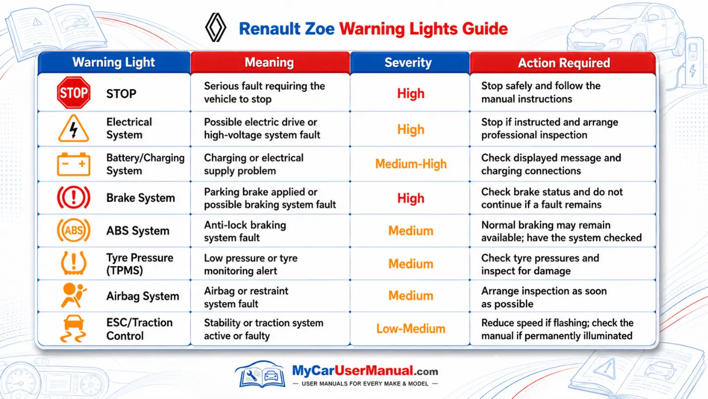 Renault Zoe Manual PDF