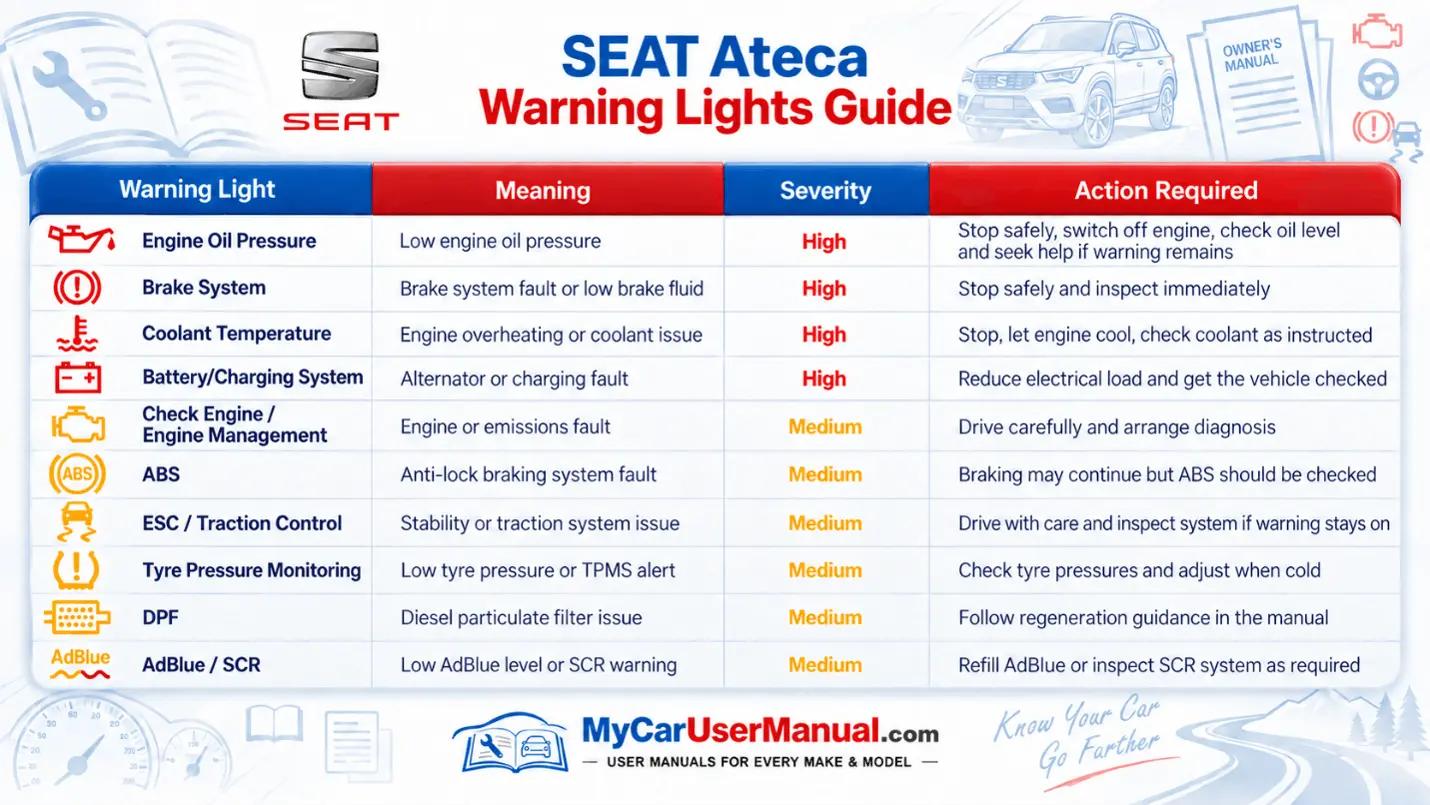 Seat Ateca Manual PDF