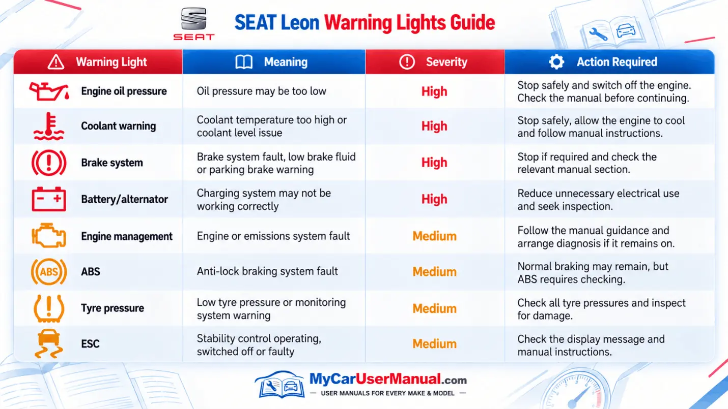 Seat Leon Manual PDF