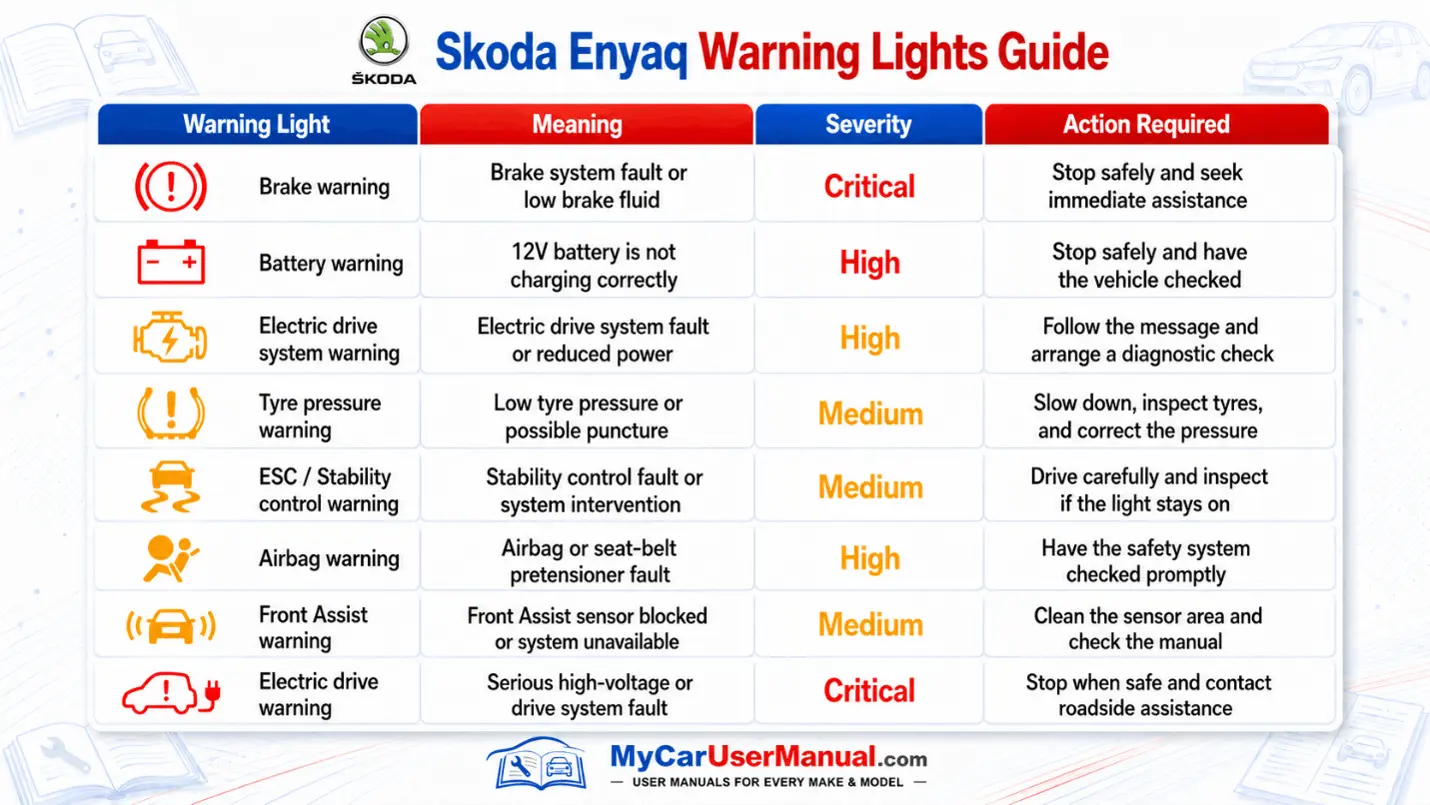 Skoda Enyaq Manual PDF