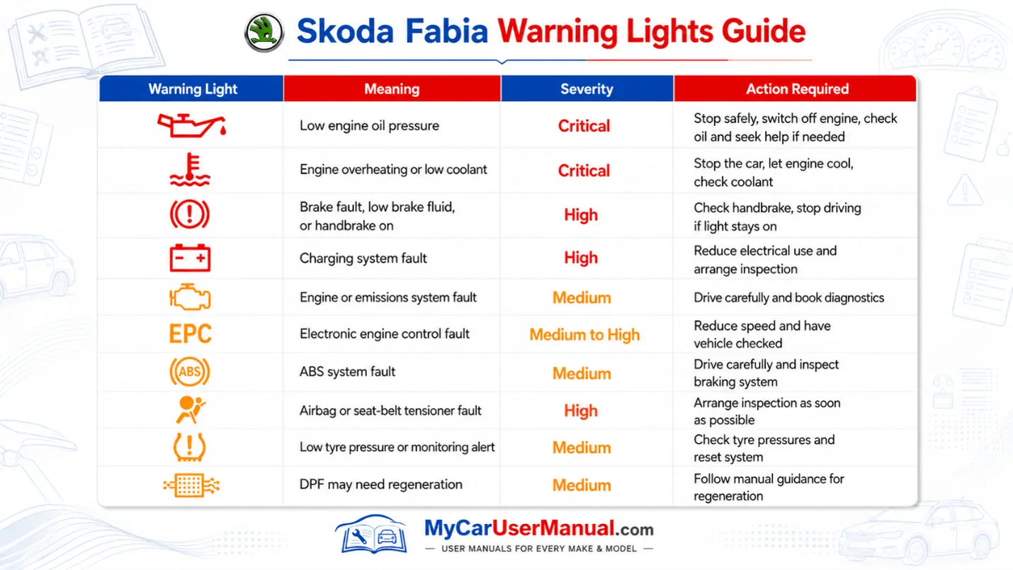 Skoda Fabia Manual PDF