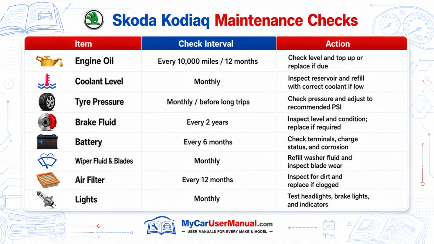 Skoda Kodiaq User Manual PDF