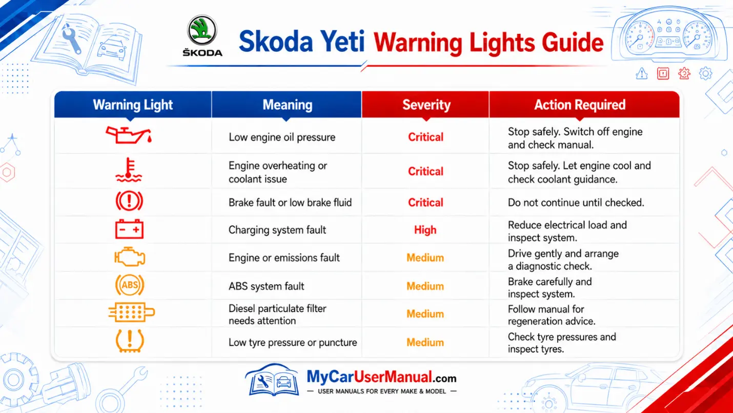 Skoda Yeti Manual PDF