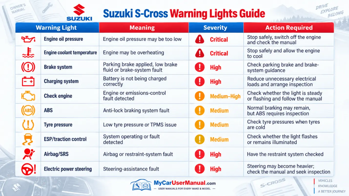 Suzuki S-Cross Manual PDF