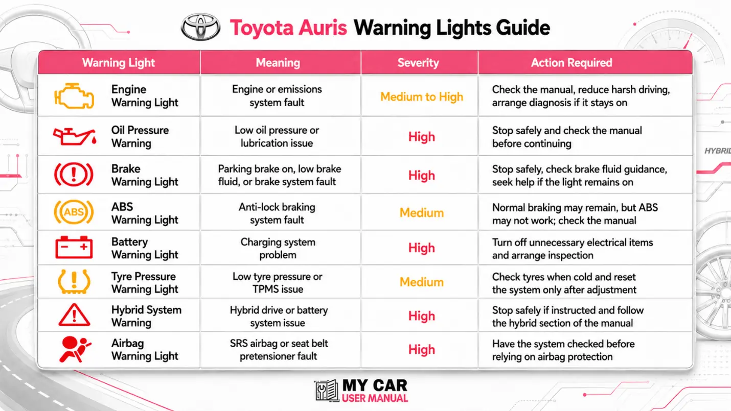 Toyota Auris Manual PDF