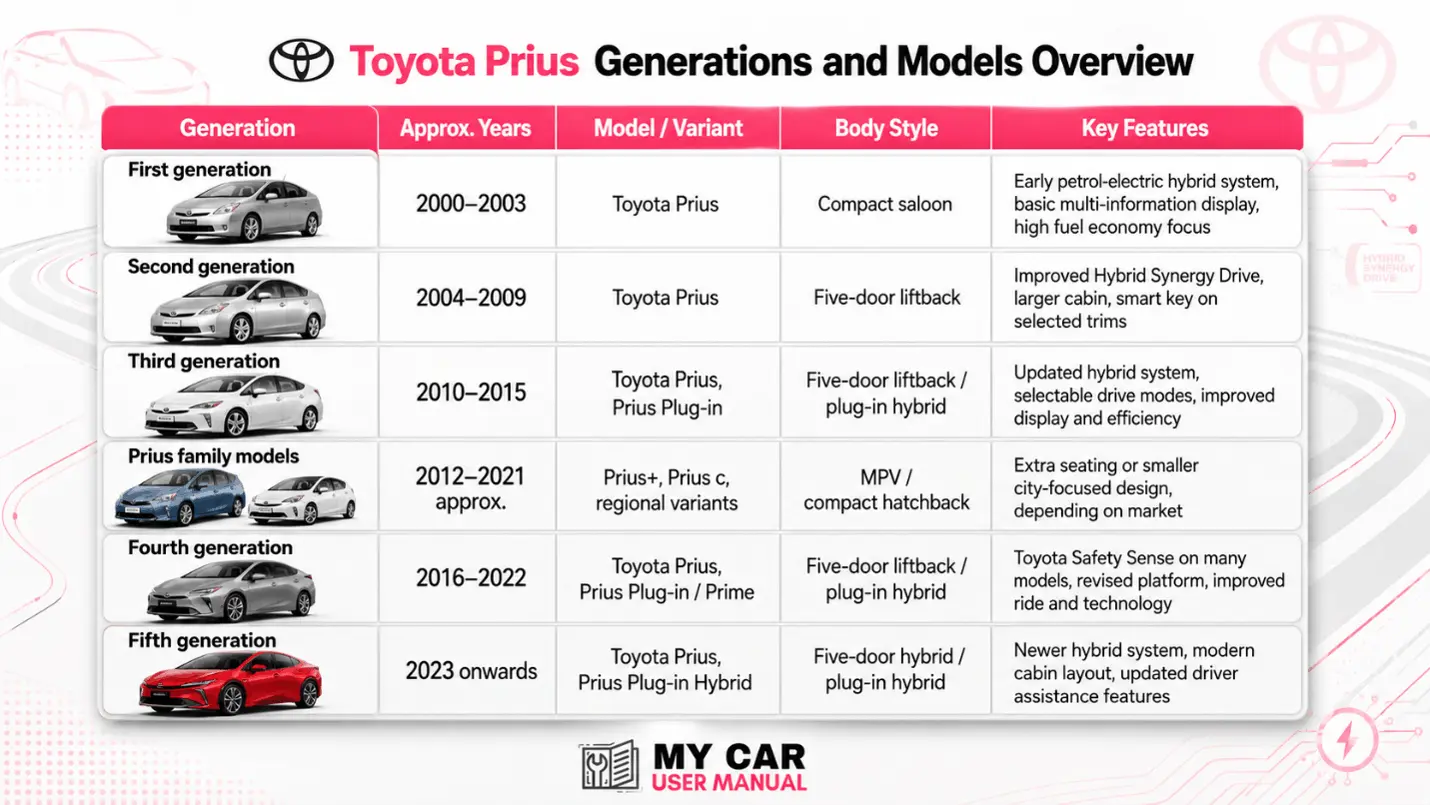 Toyota Prius Owner Manual PDF