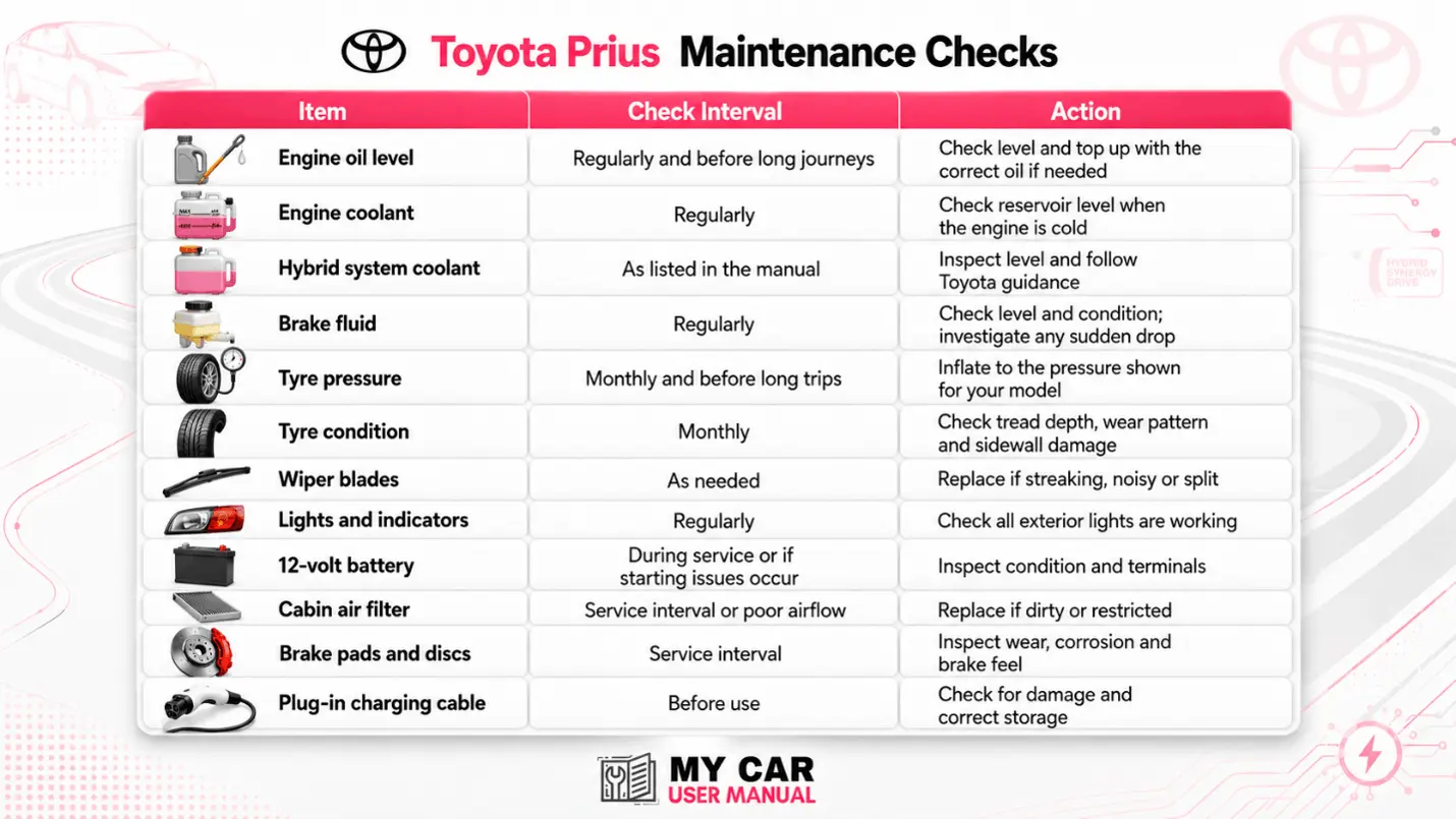 Toyota Prius User Manual PDF