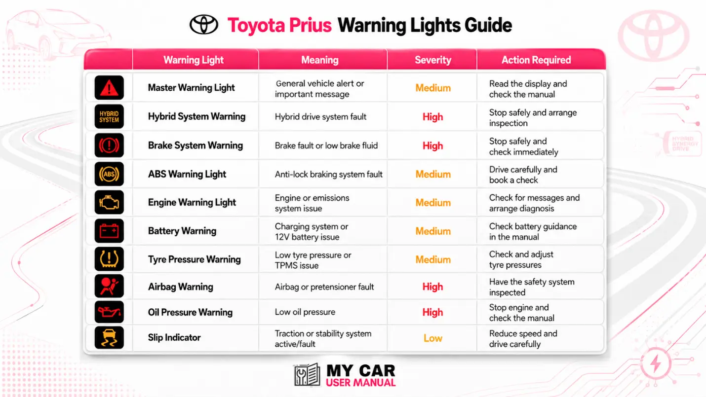 Toyota Prius Manual PDF