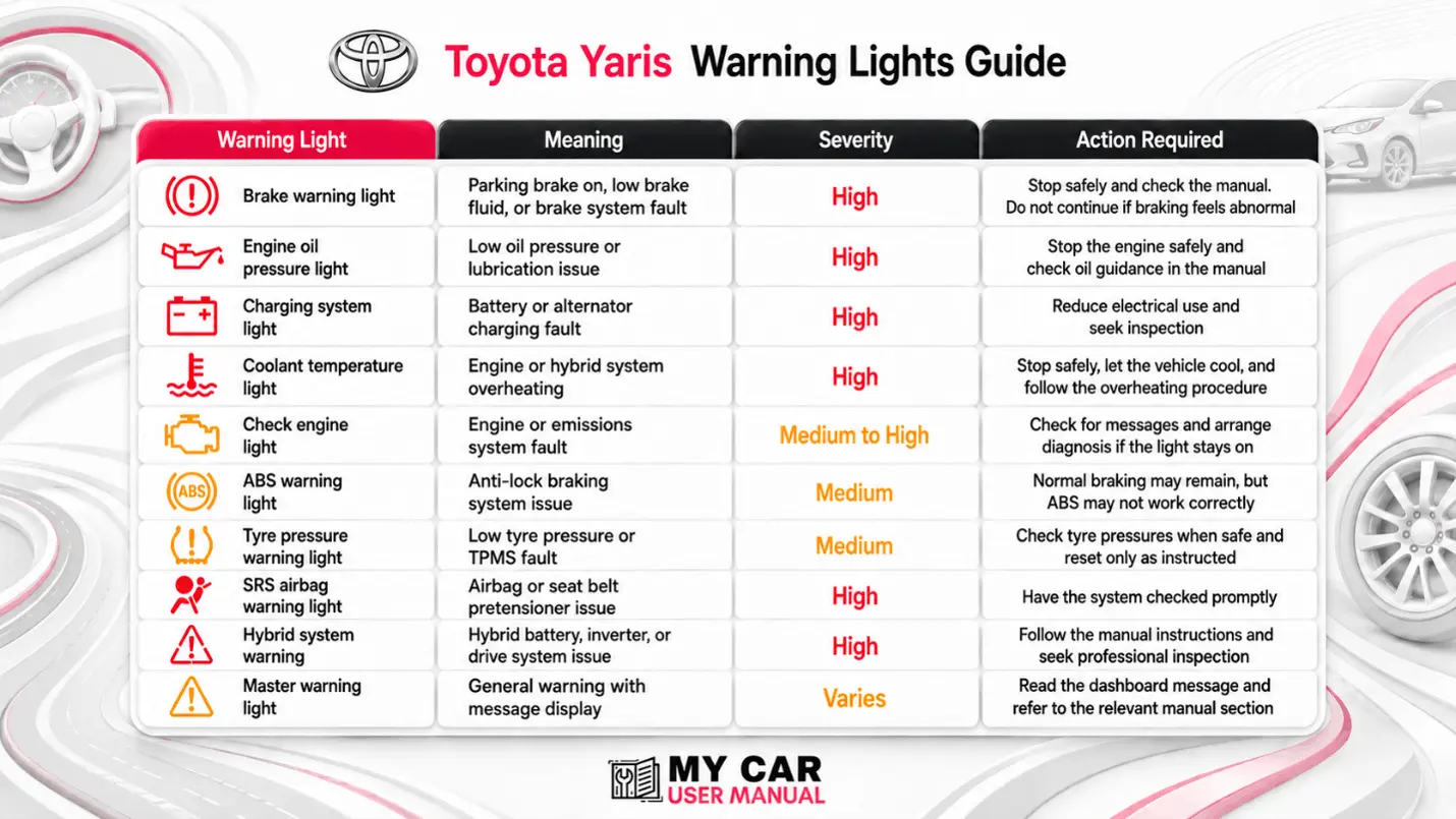 Toyota Yaris Manual PDF