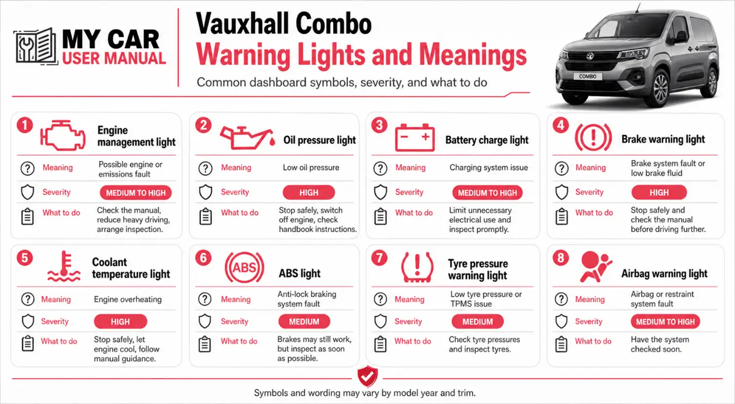 Vauxhall Combo Manual PDF