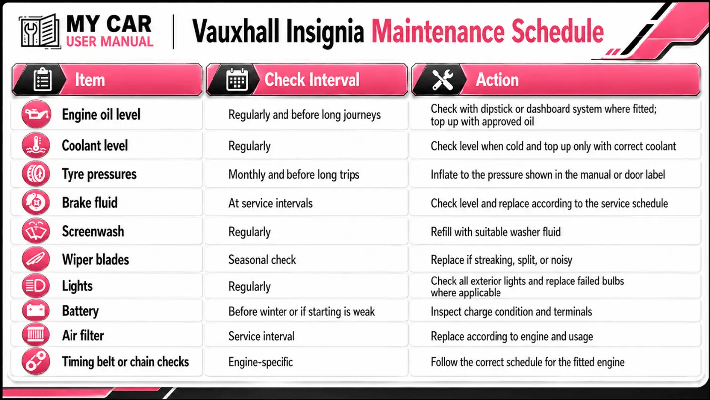 Vauxhall Insignia User Manual PDF