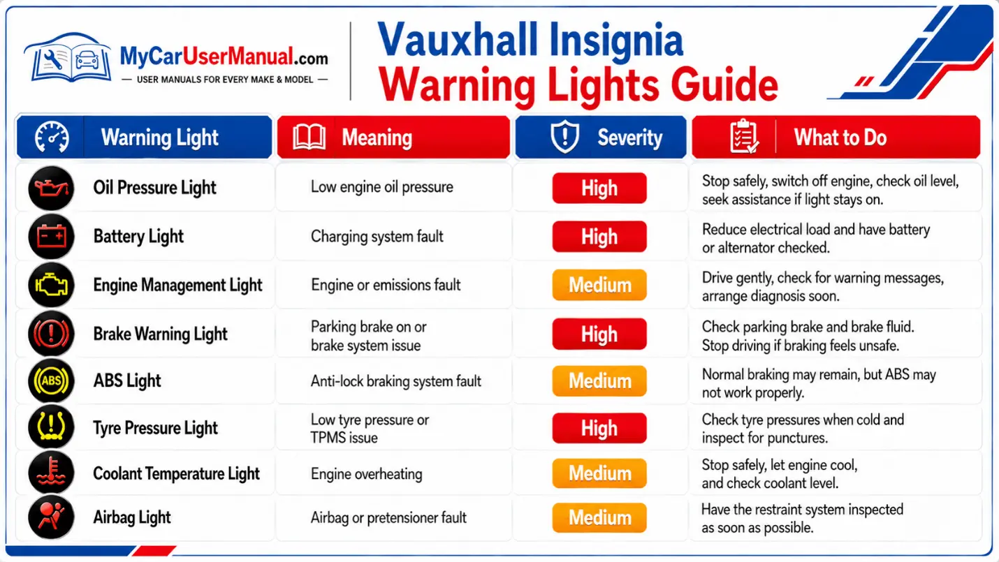 Vauxhall Insignia Manual PDF